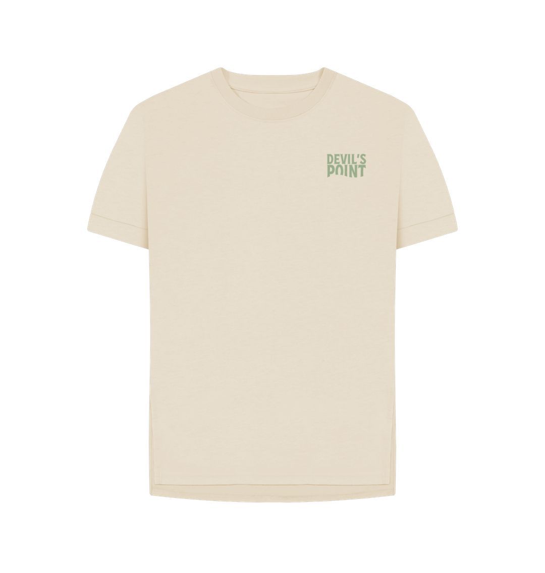 Oat Woman's Devil's Point Tee in Oat